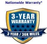 3 Year/36,000 Mile Nationwide Gold Warranty** 3 Year/36,000 Mile Nationwide Gold Warranty**